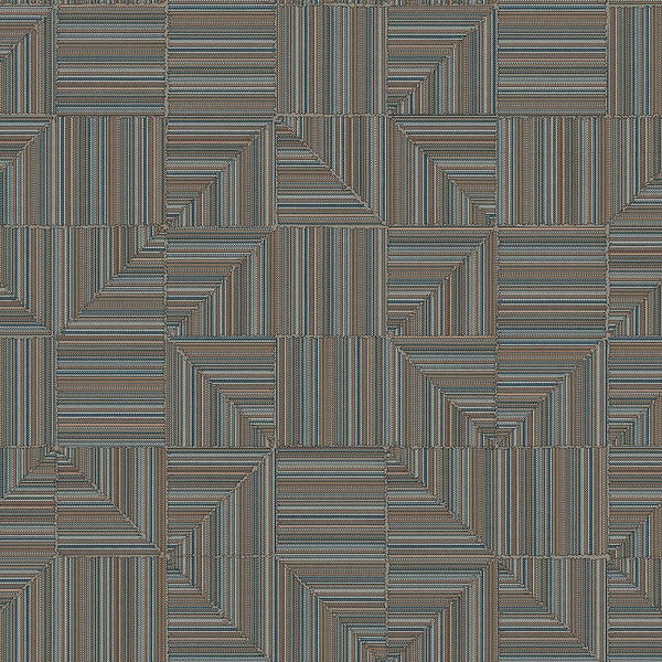 Green Modern Geometric Shapes Wallpaper, Embossed Rich Textured Contemporary Wallcovering - Walloro High End Wallcoverings & More