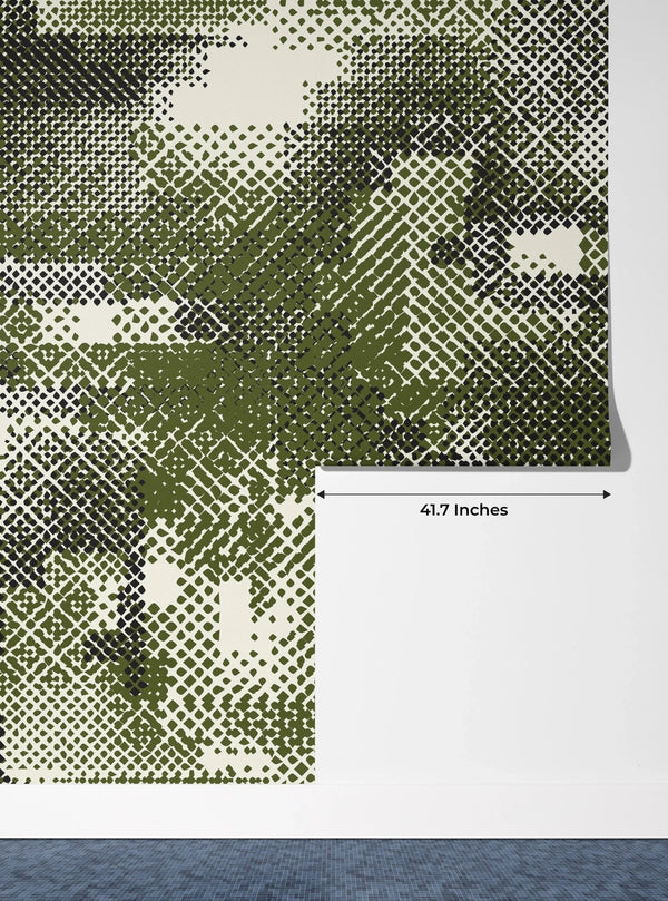 Grunge Halftone Wallpaper, Seamless Pattern Mural, Oversized Custom Size Wall Art, Non - Woven, Non - Adhesive, Modern Wall Paper, Removable - Adawall Wallpaper - Registered Trade Accounts Only, Wallpaper Wholesale Account - W78187 - Adawall Wholesale - Wallpaper Wholesaler