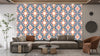 Ikat Folklore Wallpaper, Seamless Pattern Mural, Oversized Custom Size Wall Art, Non - Woven, Non - Adhesive, Modern Wall Paper, Removable - Adawall Wallpaper - Registered Trade Accounts Only, Wallpaper Wholesale Account - W77679 - Adawall Wholesale - Wallpaper Wholesaler