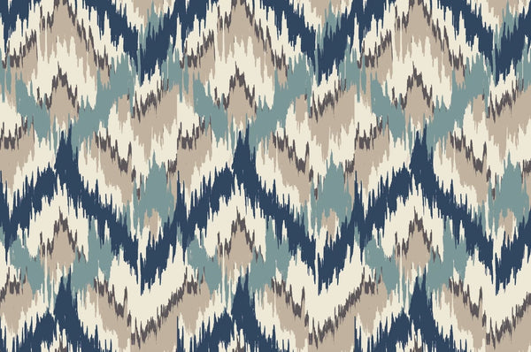 Ikat Wallpaper, Seamless Pattern Mural, Oversized Custom Size Wall Art, Non - Woven, Non - Adhesive, Modern Wall Paper, Removable - Adawall Wallpaper - Registered Trade Accounts Only, Wallpaper Wholesale Account - W77562 - Adawall Wholesale - Wallpaper Wholesaler