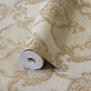 Italian Damask Embossed Wallpaper, Beige, Yellow Sparkling Neutral Colors Luxury Wallcovering, 3D Textured, Non - Woven, Non - Pasted - Adawall Wallpaper - Registered Trade Accounts Only, Wallpaper Wholesale Account - 1403-5 - Adawall Wholesale - Wallpaper Wholesaler