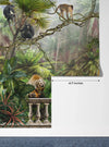 Jungle Landscape Wallpaper, Animals Mural, Oversized Custom Size Wall Art, Non - Woven, Non - Adhesive, Modern Wall Paper, Removable - Adawall Wallpaper - Registered Trade Accounts Only, Wallpaper Wholesale Account - W78112 - Adawall Wholesale - Wallpaper Wholesaler