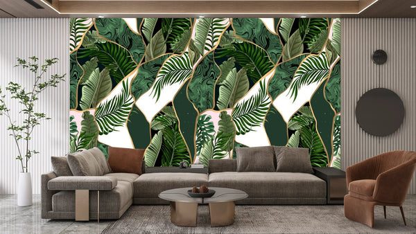 Kintsugi Style, Broken Porchelain Wallpaper, Seamless Pattern Mural, Oversized Custom Size Wall Art, Non - Woven, Non - Adhesive, Modern Wall Paper, Removable - Adawall Wallpaper - Registered Trade Accounts Only, Wallpaper Wholesale Account - W77705 - Adawall Wholesale - Wallpaper Wholesaler