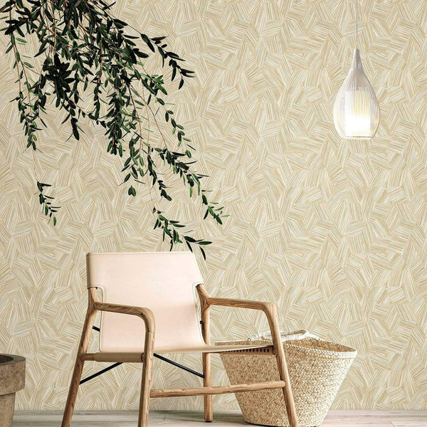 Large Hexagon Embossed Wallpaper, Cream Elegant Geometric Shapes Honeycomb Wallcovering, Large 114 sq ft Roll - Adawall Wallpaper - Registered Trade Accounts Only, Wallpaper Wholesale Account - 1211-2 - Adawall Wholesale - Wallpaper Wholesaler