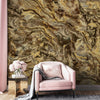 Large Marble Wall Mural, Marbled Wall Paper, Oversized Gold Wall Art, Non - Woven, Non - Pasted, Removable, Large Abstract Wall Print Art - Adawall Wallpaper - Registered Trade Accounts Only, Wallpaper Wholesale Account - FJ319-1 - Adawall Wholesale - Wallpaper Wholesaler