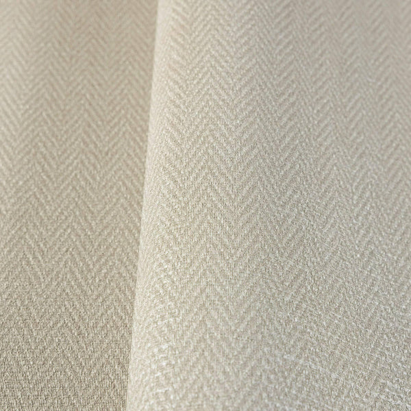 Light Beige Chevron Wallpaper, Textured Modern Fabric Like Wallcovering, Solid Neutral Colors - Walloro High End Wallcoverings & More