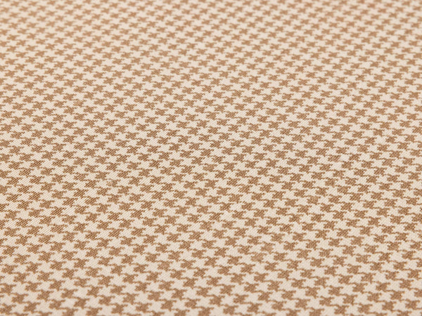 Light Beige Classic Houndstooth Wallpaper, Textured Non-Adhesive Wallcovering - Walloro High End Wallcoverings & More