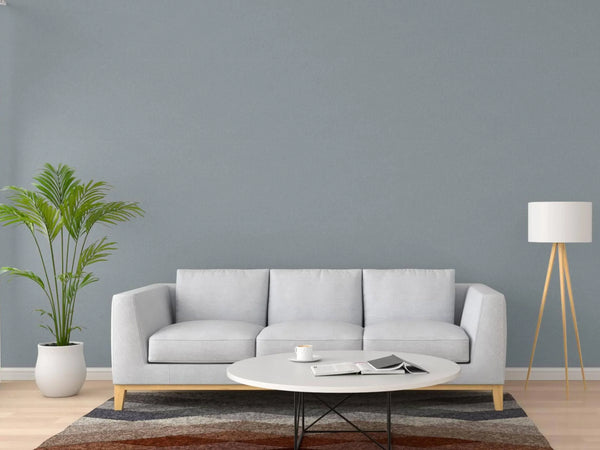 Light Blue Sparkling Plain Color Textured Wallpaper, Modern Look NEutral Colors Glittering Wallcovering - Walloro High End Wallcoverings & More