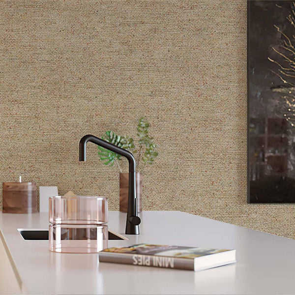 Light Brown Sparkling Linen Texture Textured Wallpaper, Classical Woven Fabric Decorative Wallcovering - Adawall Wallpaper - Registered Trade Accounts Only, Wallpaper Wholesale Account - 7816-8 - Adawall Wholesale - Wallpaper Wholesaler