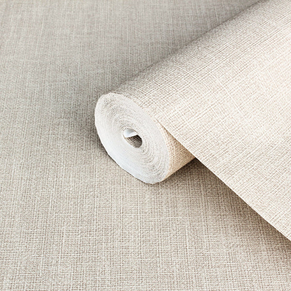 Light Cream Muse Linen Texture Wallpaper, Natural Wallpaper, Modern & Minimalist Wall Covering, Modern Look Neutral Colors Glittering Wallcovering - Adawall Wallpaper -Registered Trade Accounts Only, Wallpaper Wholesale Account - 25104-6 - Adawall Wholesale - Wallpaper Wholesaler