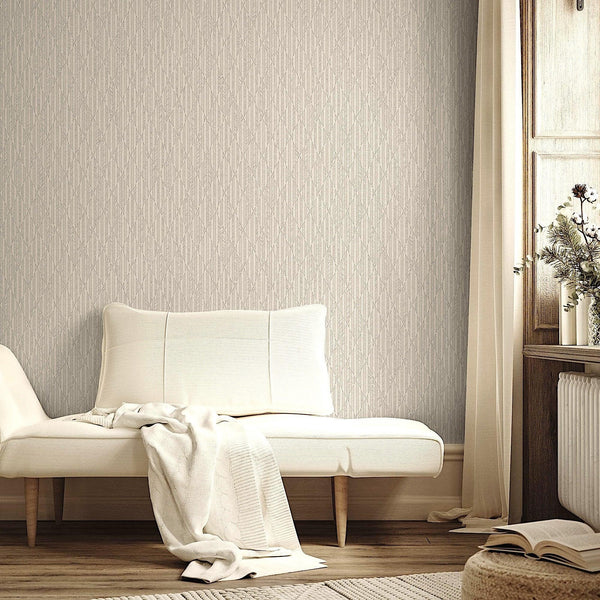 Light Gray Diamond Shapes Wallpaper, Shiny 3D Deep Embossed Lines Stylish Modern Wallcovering - Adawall Wallpaper - Registered Trade Accounts Only, Wallpaper Wholesale Account - 23205-2 - Adawall Wholesale - Wallpaper Wholesaler