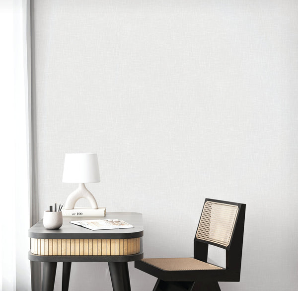 Light Gray Muse Linen Texture Wallpaper, Natural Wallpaper, Modern & Minimalist Wall Covering, Modern Look Neutral Colors Glittering Wallcovering - Adawall Wallpaper -Registered Trade Accounts Only, Wallpaper Wholesale Account - 25104-1 - Adawall Wholesale - Wallpaper Wholesaler