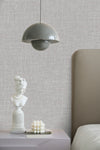 Light Gray Muse Linen Texture Wallpaper, Natural Wallpaper, Modern & Minimalist Wall Covering, Modern Look Neutral Colors Glittering Wallcovering - Adawall Wallpaper -Registered Trade Accounts Only, Wallpaper Wholesale Account - 25104-3 - Adawall Wholesale - Wallpaper Wholesaler