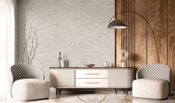 Light Gray Muse Stucco Texture Wallpaper, Natural Wallpaper, Modern & Minimalist Wall Covering, Modern Look Neutral Colors Glittering Wall Cover - Adawall Wallpaper -Registered Trade Accounts Only, Wallpaper Wholesale Account - 25108-3 - Adawall Wholesale - Wallpaper Wholesaler