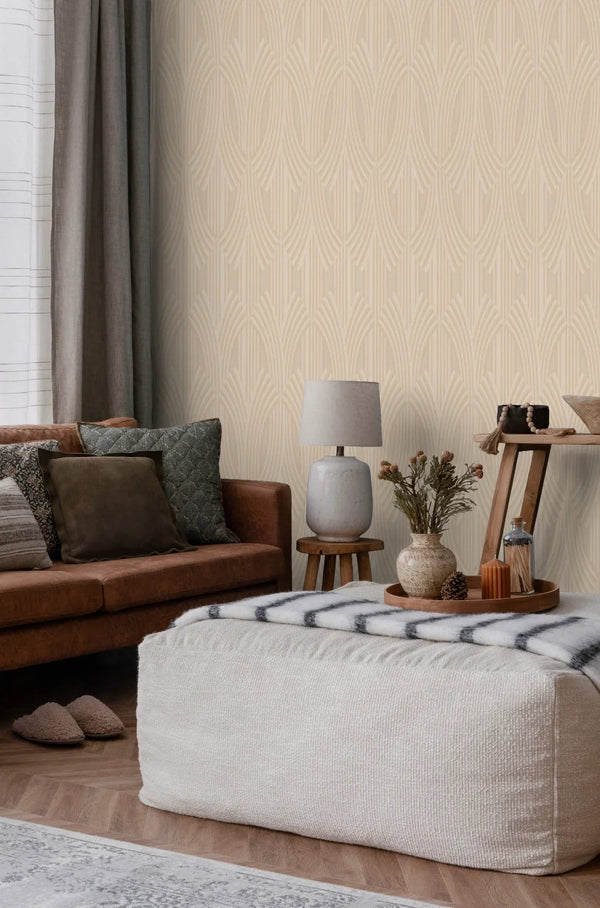 Light Orange Patterned Wallpaper, Textured Wallpaper,Natural Wallpaper, Modern & Minimalist Wall Covering,Modern Look Neutral Colors Glittering Wallcovering - Adawall Wallpaper - Registered Trade Accounts Only, Wallpaper Wholesale Account - 24102-5 - Adawall Wholesale - Wallpaper Wholesaler