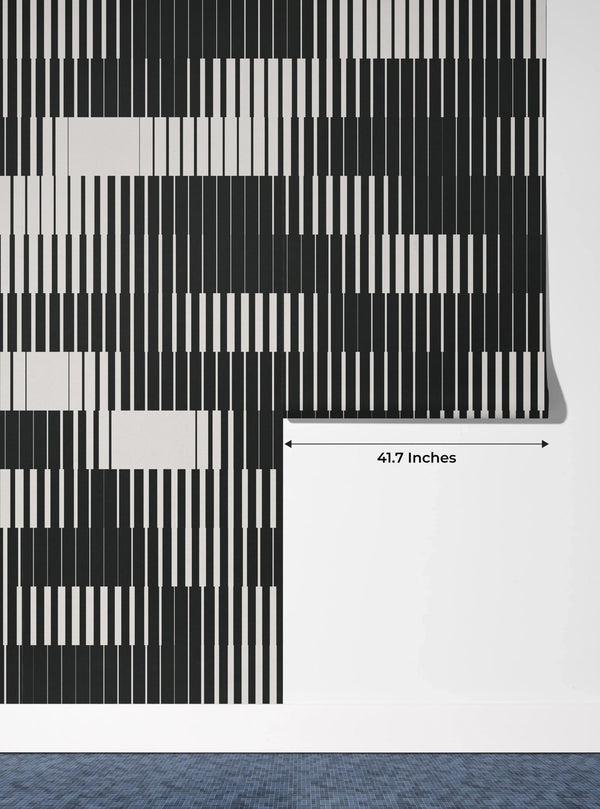 Line Halftone Gradient Wallpaper, Seamless Pattern Mural, Oversized Custom Size Wall Art, Non - Woven, Non - Adhesive, Modern Wall Paper, Removable - Adawall Wallpaper - Registered Trade Accounts Only, Wallpaper Wholesale Account - W77968 - Adawall Wholesale - Wallpaper Wholesaler