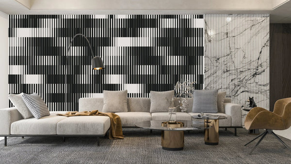 Line Halftone Gradient Wallpaper, Seamless Pattern Mural, Oversized Custom Size Wall Art, Non - Woven, Non - Adhesive, Modern Wall Paper, Removable - Adawall Wallpaper - Registered Trade Accounts Only, Wallpaper Wholesale Account - W77968 - Adawall Wholesale - Wallpaper Wholesaler