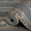 Luxury Deep Embossed Striped Wallpaper, Dark Washed Damask 3D Textured Wallcovering, Traditional, Large 114 sqft Roll, Living Room Wallpaper - Adawall Wallpaper - Registered Trade Accounts Only, Wallpaper Wholesale Account - 6805-5 - Adawall Wholesale - Wallpaper Wholesaler