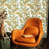 Luxury Paisley Deep Embossed Wallpaper, White Vivid Colors Traditional Rich Textured Wallcovering - Adawall Wallpaper - Registered Trade Accounts Only, Wallpaper Wholesale Account - 9903-5 - Adawall Wholesale - Wallpaper Wholesaler