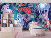 Magic Unicorns Wallpaper, Seamless Pattern Mural, Oversized Custom Size Wall Art, Non - Woven, Non - Adhesive, Modern Wall Paper, Removable - Adawall Wallpaper - Registered Trade Accounts Only, Wallpaper Wholesale Account - W78099 - Adawall Wholesale - Wallpaper Wholesaler