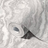 Marble Light Gray Layered Wallpaper, Home Wall Decor, Marbled Luxury Wallpaper, Textured Wallcovering Non - Adhesive, 177 sq ft Large Roll - Adawall Wallpaper - Registered Trade Accounts Only, Wallpaper Wholesale Account - 23102-2 - Adawall Wholesale - Wallpaper Wholesaler