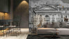 Modern Animals Building Wallpaper, Gray Jungle Wall Mural, Custom Size Architecture Wall Covering, Non - Woven, Non - Adhesive, Washable, Removable - Adawall Wallpaper - Registered Trade Accounts Only, Wallpaper Wholesale Account - FJ308-1 - Adawall Wholesale - Wallpaper Wholesaler