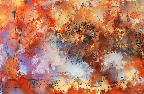 Modern Art Wallpaper, Colorful Artwork Mural, Oversized Custom Size Wall Art, Non - Woven, Non - Adhesive, Modern Wall Paper, Removable - Adawall Wallpaper - Registered Trade Accounts Only, Wallpaper Wholesale Account - W77595 - Adawall Wholesale - Wallpaper Wholesaler