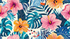 Modern Colorful Tropical Wallpaper, Seamless Pattern Mural, Oversized Custom Size Wall Art, Non - Woven, Non - Adhesive, Modern Wall Paper, Removable - Adawall Wallpaper - Registered Trade Accounts Only, Wallpaper Wholesale Account - W77732 - Adawall Wholesale - Wallpaper Wholesaler
