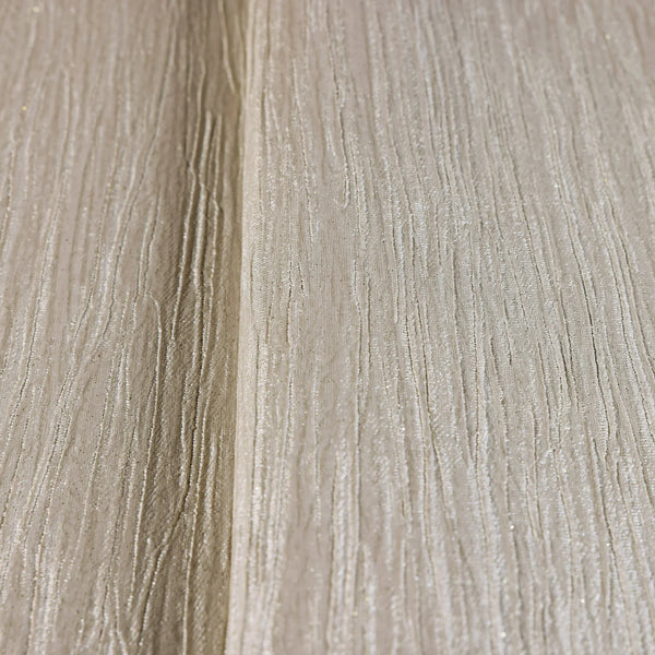 Modern Dark Beige Embossed Wallpaper, Shiny Neutral 3D Linen Textured, Wallcovering, Traditional, Extra Large 114 sq ft Roll, Fabric - Walloro High End Wallcoverings & More