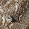Modern Dark Marble Shiny Wallpaper, Home Wall Decor, Brown Luxury Modern Wallpaper, Textured Wallcovering Non - Adhesive, Large 177 sq ft Roll - Adawall Wallpaper - Registered Trade Accounts Only, Wallpaper Wholesale Account - 23102-5 - Adawall Wholesale - Wallpaper Wholesaler