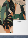 Modern Exotic Wallpaper, Jungle Plants Mural, Oversized Custom Size Wall Art, Non - Woven, Non - Adhesive, Modern Wall Paper, Removable - Adawall Wallpaper - Registered Trade Accounts Only, Wallpaper Wholesale Account - W77747 - Adawall Wholesale - Wallpaper Wholesaler
