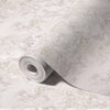 Modern Marble Embossed Silver Flower Wallpaper, Off White Home Wall Decor, Marbled Wallpaper, Textured Wallcovering Non - Adhesive, Non - Peel and Stick - Adawall Wallpaper - Registered Trade Accounts Only, Wallpaper Wholesale Account - 23101-1 - Adawall Wholesale - Wallpaper Wholesaler