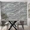 Modern White, Silver Marbled Shiny Wallpaper, Home Wall Decor, Aesthetic Wallpaper, Textured Wallcovering Non - Adhesive and Non - Peel and Stick - Adawall Wallpaper - Registered Trade Accounts Only, Wallpaper Wholesale Account - 23102-4 - Adawall Wholesale - Wallpaper Wholesaler