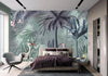 Nature Forest Wallpaper, Birds Palm Tree Wall Mural, Green Jungle Theme Large Wall Art, Non - Woven, Non - Adhesive, Removable, Exotic Wall Paper - Adawall Wallpaper - Registered Trade Accounts Only, Wallpaper Wholesale Account - A317-1 - Adawall Wholesale - Wallpaper Wholesaler
