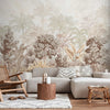 Nature Tropical Wallpaper, Yellow Forest Wall Mural, Custom Size Trees Wall Art, Non - Woven, Non - Pasted, Removable, Washable, Oversized Wall Paper - Adawall Wallpaper - Registered Trade Accounts Only, Wallpaper Wholesale Account - SE304-3 - Adawall Wholesale - Wallpaper Wholesaler
