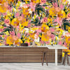 Oil Painted Floral Wallpaper, Seamless Pattern Mural, Oversized Custom Size Wall Art, Non - Woven, Non - Adhesive, Modern Wall Paper, Removable - Adawall Wallpaper - Registered Trade Accounts Only, Wallpaper Wholesale Account - W77959 - Adawall Wholesale - Wallpaper Wholesaler
