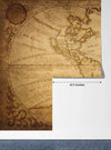Old Geographical World Map Wallpaper, History, Voyage Mural, Oversized Custom Size Wall Art, Non - Woven, Non - Adhesive, Modern Wall Paper, Removable - Adawall Wallpaper - Registered Trade Accounts Only, Wallpaper Wholesale Account - W77791 - Adawall Wholesale - Wallpaper Wholesaler