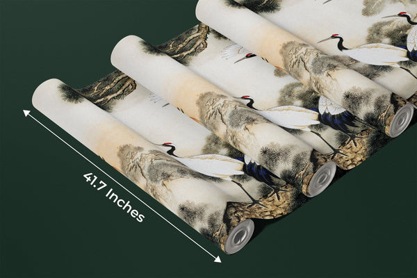 Old Painting China Style Wallpaper, Birds Mural, Oversized Custom Size Wall Art, Non - Woven, Non - Adhesive, Modern Wall Paper, Removable - Adawall Wallpaper - Registered Trade Accounts Only, Wallpaper Wholesale Account - W77591 - Adawall Wholesale - Wallpaper Wholesaler