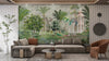 Palm Trees Tropical Wallpaper, Mughal Garden Wall Mural, Oversized Custom Size Wall Art, Non - Woven, Non - Adhesive, Modern Wall Paper, Removable - Adawall Wallpaper - Registered Trade Accounts Only, Wallpaper Wholesale Account - W77481 - Adawall Wholesale - Wallpaper Wholesaler
