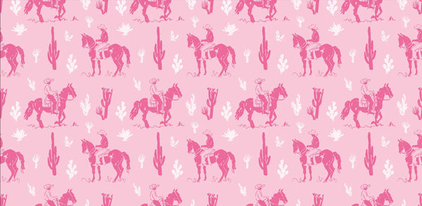 Pastel Pink Cowgirl Wallpaper, Western Seamless Pattern Mural, Oversized Custom Size Wall Art, Non - Woven, Non - Adhesive, Modern Wall Paper, Removable - Adawall Wallpaper - Registered Trade Accounts Only, Wallpaper Wholesale Account - W77550 - Adawall Wholesale - Wallpaper Wholesaler