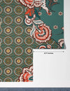 Patchwork Floral Pattern Wallpaper, Paisley and Indian Flowers Mural, Oversized Custom Size Wall Art, Non - Woven, Non - Adhesive, Modern Wall Paper, Removable - Adawall Wallpaper - Registered Trade Accounts Only, Wallpaper Wholesale Account - W77525 - Adawall Wholesale - Wallpaper Wholesaler