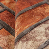 Realistic Embossed Brick Wallpaper, Red, Orange Chevron Pattern Stone Wall Decor, Home Commercial Use Textured Wallcovering - Adawall Wallpaper - Registered Trade Accounts Only, Wallpaper Wholesale Account - 23105-4 - Adawall Wholesale - Wallpaper Wholesaler