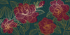 Red Rose Wallpaper, Green Background Mural, Oversized Custom Size Wall Art, Non - Woven, Non - Adhesive, Modern Wall Paper, Removable - Adawall Wallpaper - Registered Trade Accounts Only, Wallpaper Wholesale Account - W77930 - Adawall Wholesale - Wallpaper Wholesaler