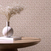 Round Geometric Shapes Deep Embossed Wallpaper, Light Brown Shiny Surface Textured Wall Accent Decor - Adawall Wallpaper - Registered Trade Accounts Only, Wallpaper Wholesale Account - 23201-4 - Adawall Wholesale - Wallpaper Wholesaler