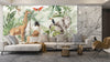 Safari Wildlife Wallpaper, Tropical Animals Mural, Oversized Custom Size Wall Art, Non - Woven, Non - Adhesive, Modern Wall Paper, Removable - Adawall Wallpaper - Registered Trade Accounts Only, Wallpaper Wholesale Account - W77778 - Adawall Wholesale - Wallpaper Wholesaler