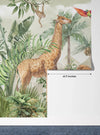 Safari Wildlife Wallpaper, Tropical Animals Mural, Oversized Custom Size Wall Art, Non - Woven, Non - Adhesive, Modern Wall Paper, Removable - Adawall Wallpaper - Registered Trade Accounts Only, Wallpaper Wholesale Account - W77778 - Adawall Wholesale - Wallpaper Wholesaler