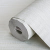 Shiny 3D Embossed Striped Wallpaper, Light Gray Plain Color Textured Wall Paper - Walloro High End Wallcoverings & More