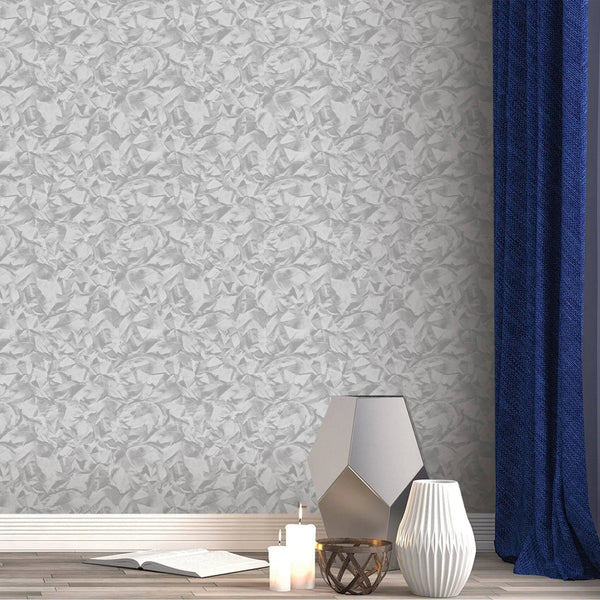 Silver Abstract Shimmering Wallpaper, Modern Luxury Sparkling Solid Color Wall Paper - Adawall Wallpaper - Registered Trade Accounts Only, Wallpaper Wholesale Account - 7806-5 - Adawall Wholesale - Wallpaper Wholesaler