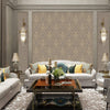 Stylish Baroque Deep Embossed Wallpaper, Tan, Brown Timeless Damask Ornate Patterns Sparkling Wallcovering, Elegant Washed Colors Design - Adawall Wallpaper - Registered Trade Accounts Only, Wallpaper Wholesale Account - 1405-4 - Adawall Wholesale - Wallpaper Wholesaler