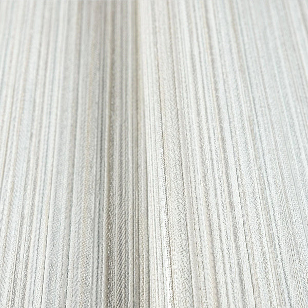 Stylish Thin Stripes Wallpaper, Gray 3D Deep Embossed Wallcovering for Interior Design Ideas, Modern Striped Large 114 sq ft Roll - Walloro High End Wallcoverings & More